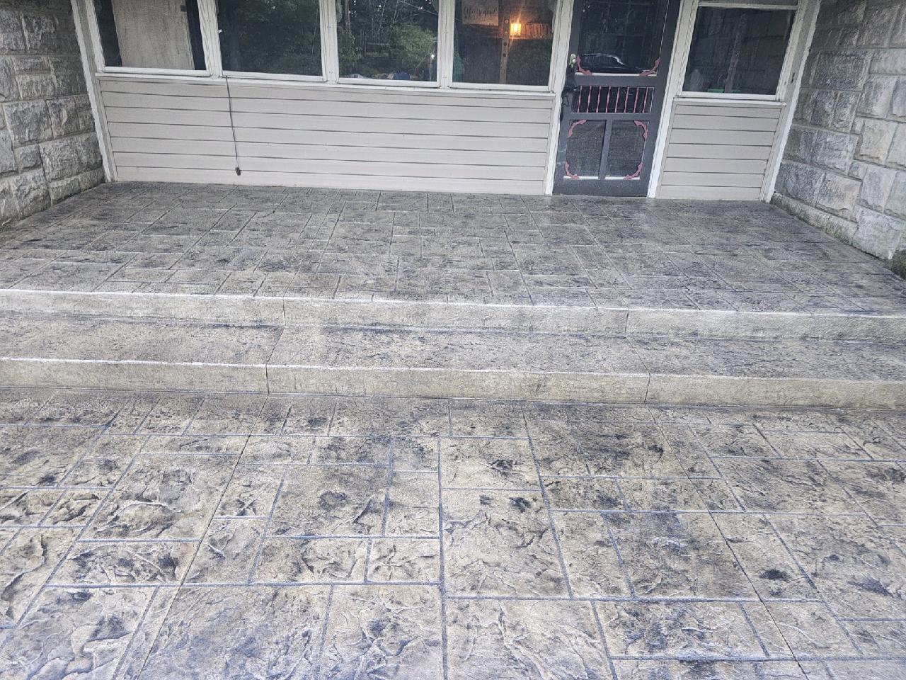 Stamped Concrete Overlays