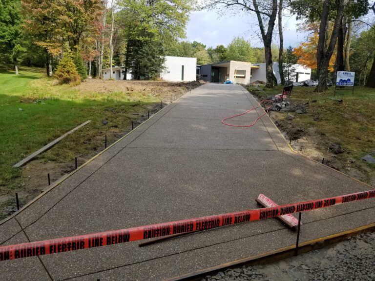 Exposed Aggregate Concrete