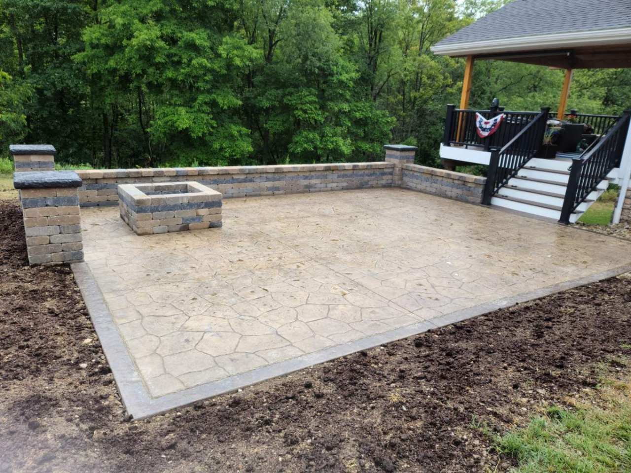 Stamped Concrete Overlays