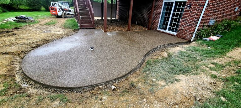Exposed Aggregate Concrete