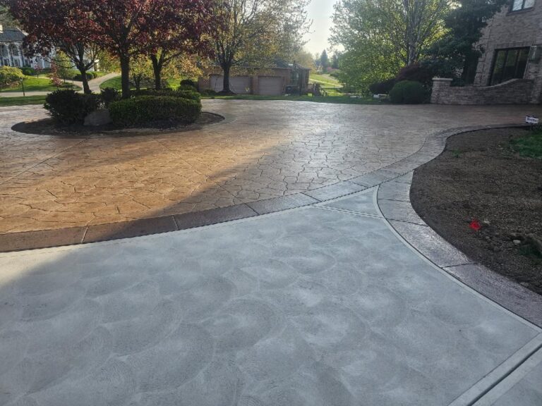 newly furnished patio